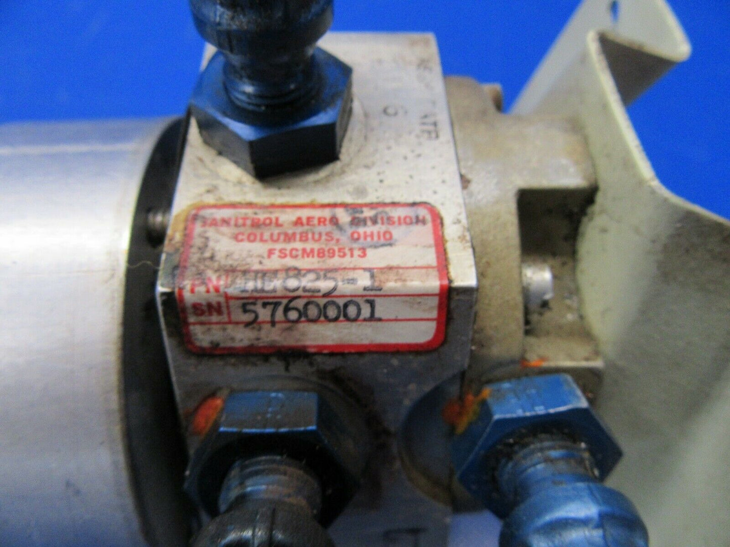 Bellanca 17-30A Super Viking Fuel Valve P/N HE825-1 (0819-199)