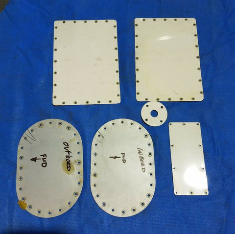 Beech H-18 LH OTBD Auxillary Tank Cover Plates (0616-17)