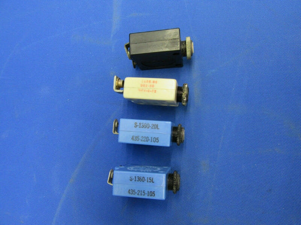 Cessna 182P Switches, Electric Circuit Breaker 20,15, 12V Relay (0920-350)