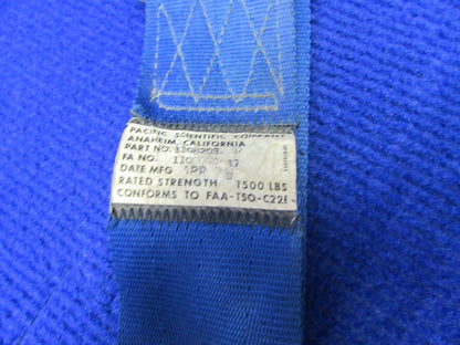 Beech F35 Seat Belts, Pilot, Co-Pilot & Rear Seat P/N 1108202-17 (1121-409)