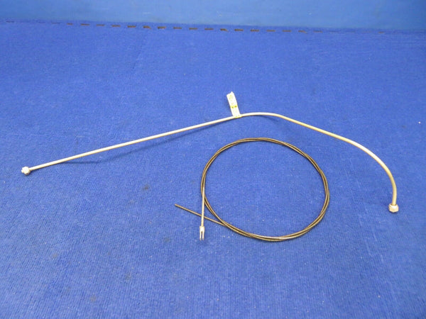 1956 Cessna 310 LH Mixture Control Cable & Conduit P/N 0850250-10 (0422-516)