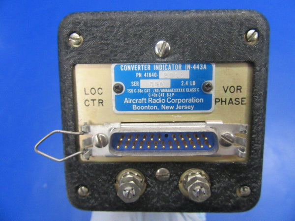 Cessna 172RG Skyhawk ARC Converter Indicator P/N 41640-2011 (0718-187)