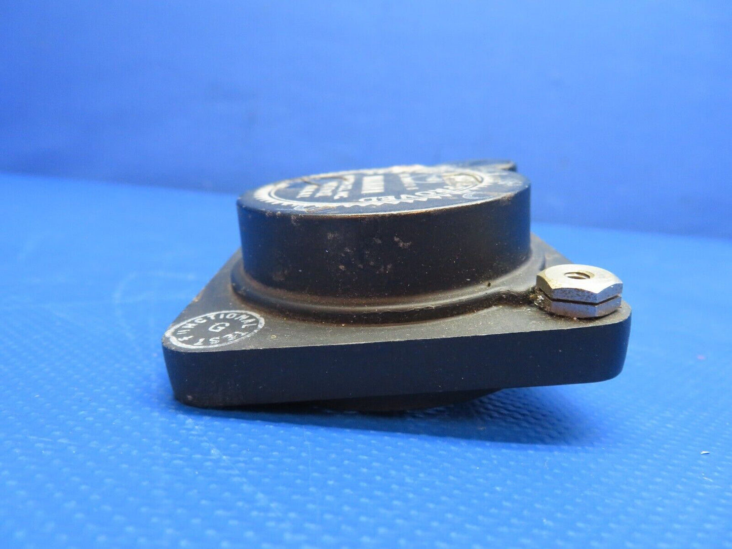 "Beechcraft" Wakmann 8-Day Wind-Up Clock P/N 50-380013-5 TESTED (0324-1727)