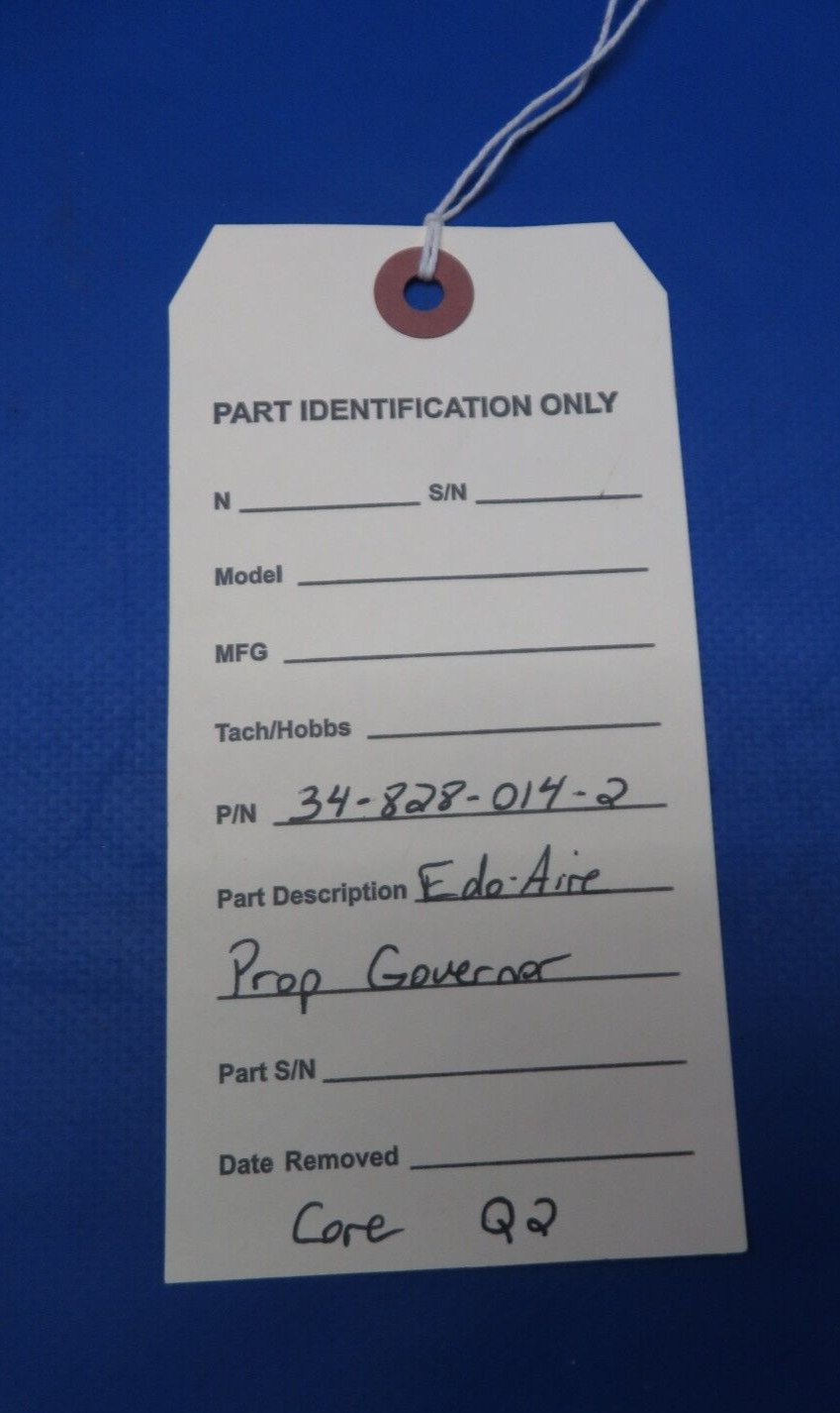 Edo-Aire Prop Governor P/N 34-828-014-2 CORE (0423-412)