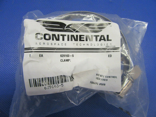 Continental Clamp 1.875 X 2.8437 P/N 629163-5 LOT OF 2 NOS (0721-367)