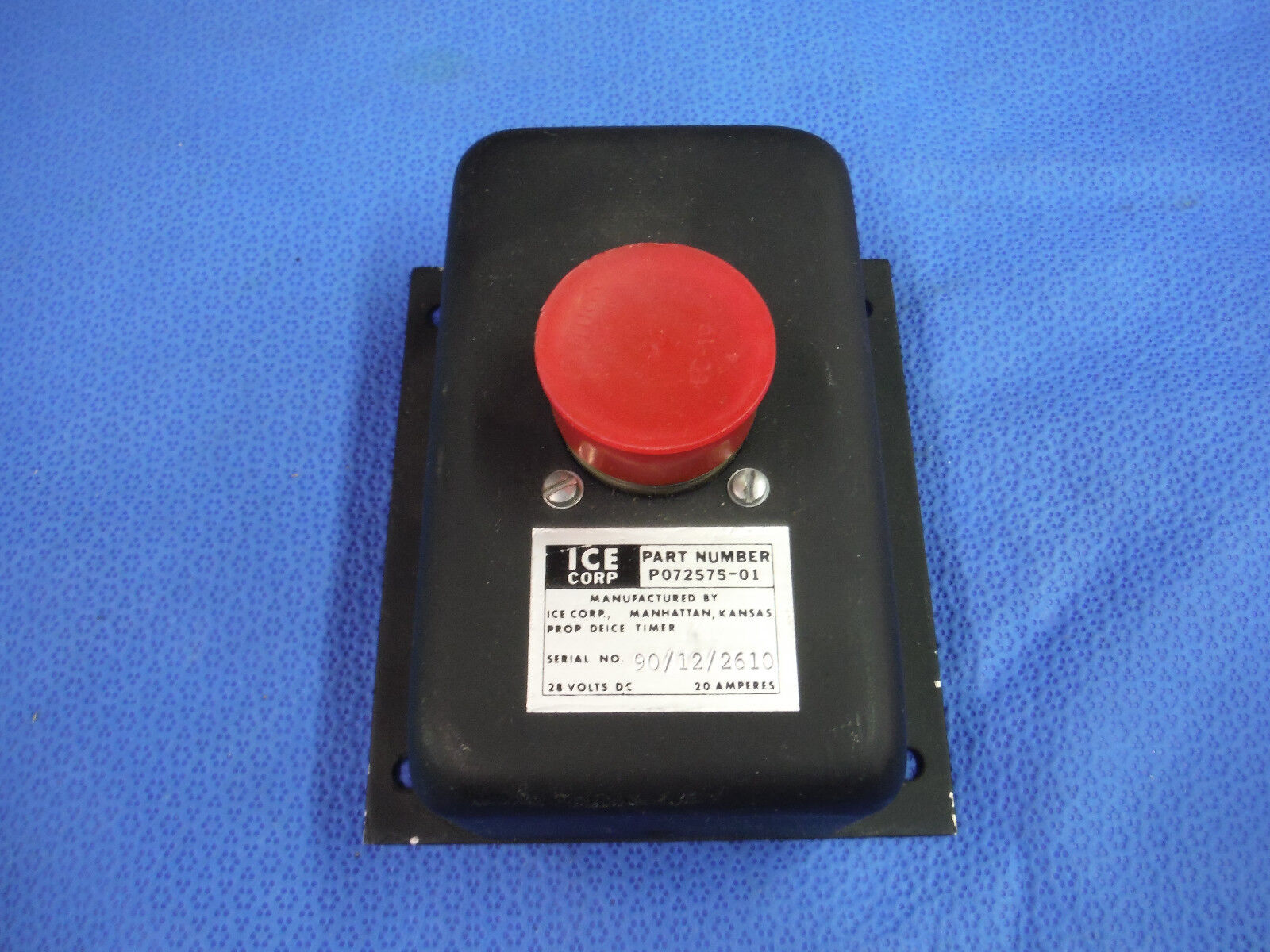 Ice Corp. 28VDC Prop De-Icer Timer P/N P072575-01  Alt P/N 514-1 (1015-300)