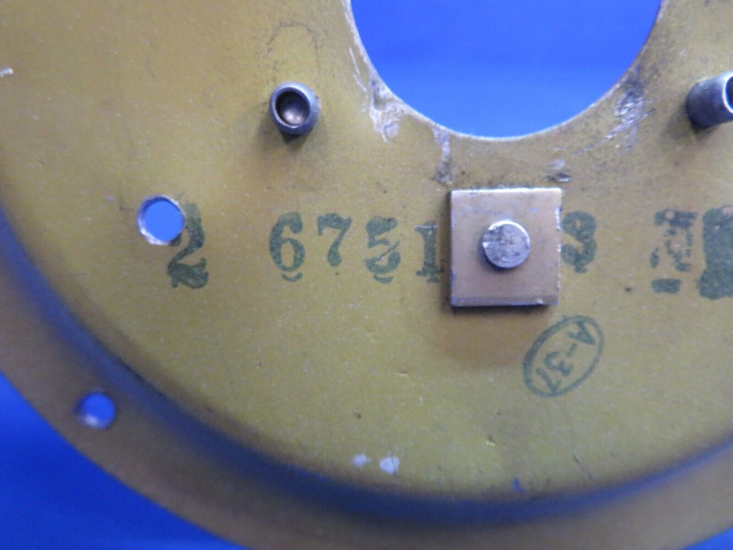 Lake LA-4-200 Fuel Selector Cover Assy P/N 2-6751-3, 2-1403-19 (1222-820)