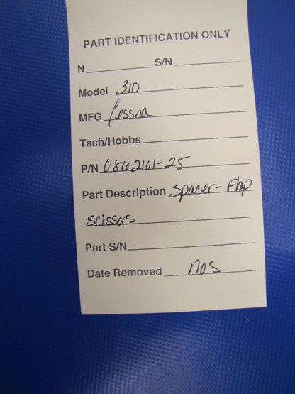 Cessna Spacer - Flap Scissors P/N 0862101-25 NOS (0417-91)