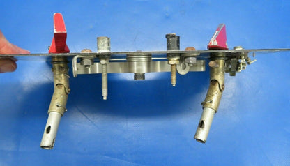 Beech Baron 95-B55 Fuel Selector Panel w/ Handles P/N 96-920011-1 (0320-109)