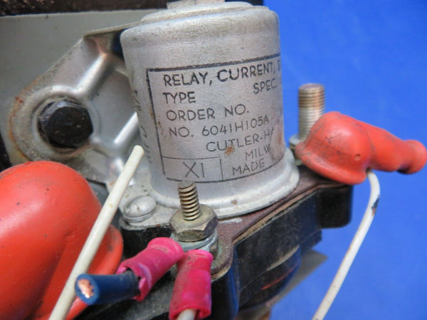 Piper PA-28R-180 Battery Box Assy w/ Lid & Relay 12v P/N 63888-00 (1123-403)