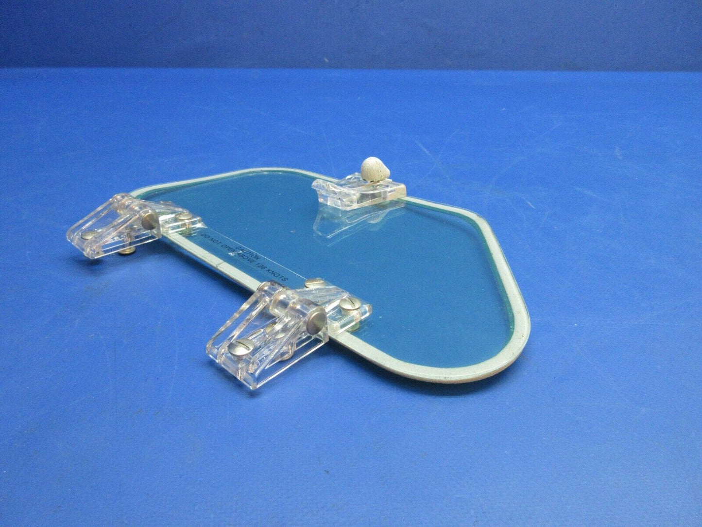 Beech 95-B55 Baron Storm Window Assy Green Tint P/N 35-410291-219 (0523-1166)