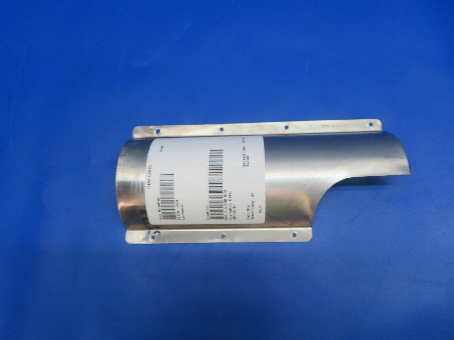 Piper Aztec Lycoming IO-540 Top Exhaust Shroud P/N 33178-004 NOS (0922-965)