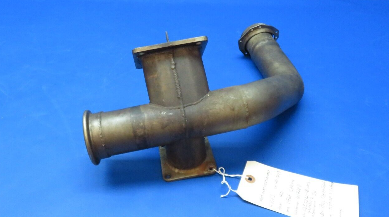 Cessna 401 Turbo Header Continental TSIO-520-E Exhaust P/N 0850732-18 (0523-299)