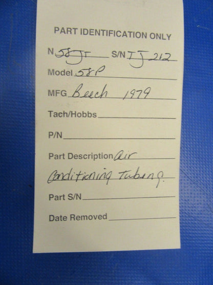 Beech Baron 58P Air Conditioning Tubing One Lot (0318-302)