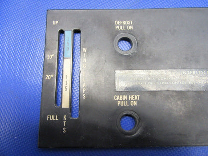 Cessna P210N Instrument Panel / Flap Indicator LWR RH P/N 2113028-4 (0421-500)