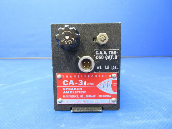 Flite-Tronics CA-3A Speaker Amplifier 24V (0821-799)