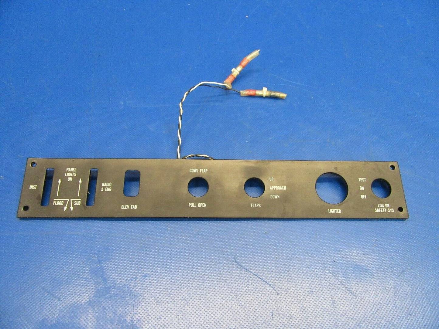 Beech Bonanza Astronics Center Electroluminescent Panel 35-380133-53 (0719-20)