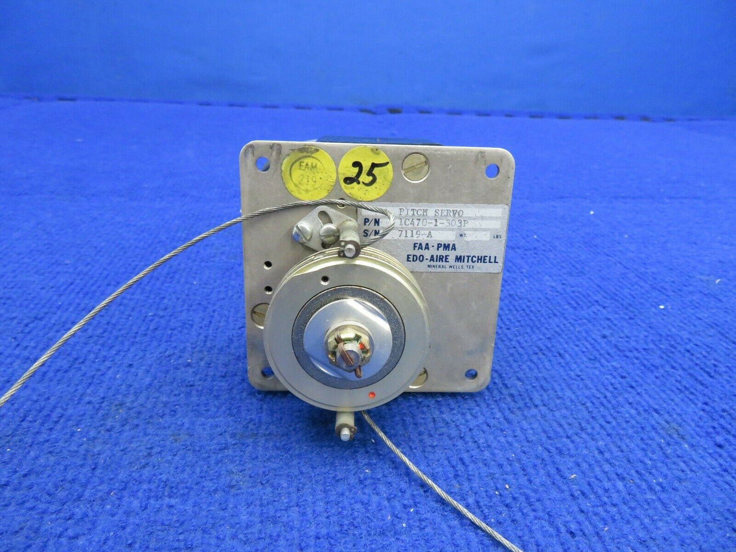 Beech Baron 58 Edo-Aire Mitchell Pitch Servo P/N 1C470-1-303P (0322-506)