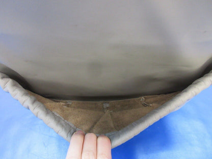 Cessna 401 / 401A Pilot Seat Assy - Gray Leather P/N 5014047-3 (1223-1491)