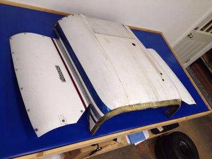 1978 Beech Baron 58 Engine Cowling w/ Cowl Doors LH P/N 58-910011-145 (0217-144)