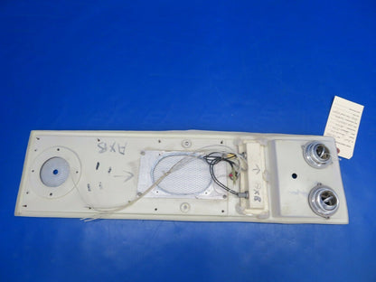 Beech Baron E-55 Console Assy Overhead w/ light P/N 106-53004-1 (0120-185)