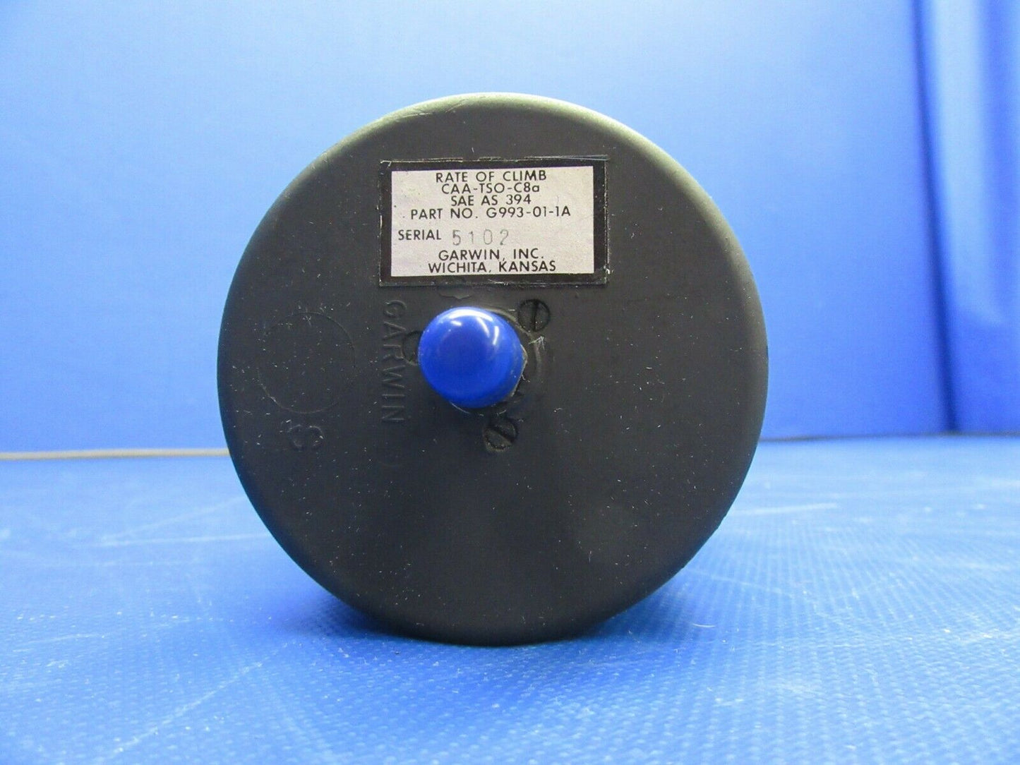 Mooney M20G Garwin Rate of Climb / Vertical Speed Indicator G993-01-1A (0721-386