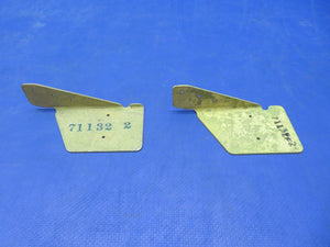 Piper Flap Track Reinforcement Gusset P/N 71132-002 LOT OF 2 NOS (0923-681)