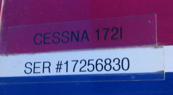 Cessna 172 / 172I Fuselage Tailcone Assy P/N 0512008-2  (0923-863)