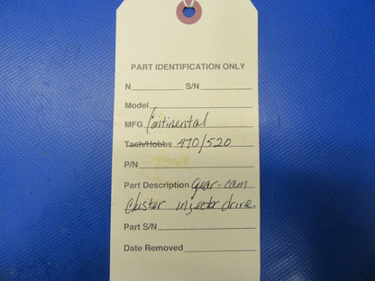 Continental 470/520 Gear Cam Cluster p/n 535662 (0717-48)