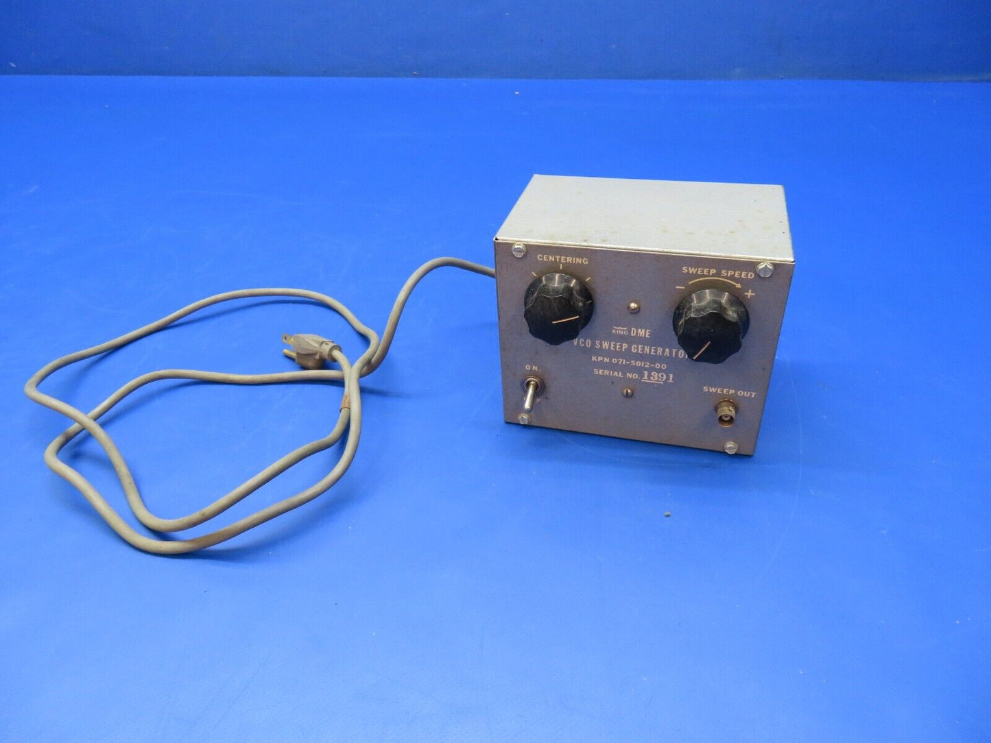 King V.C.O. Sweep Generator  Vintage P/N 071-5012-00 (1122-375)