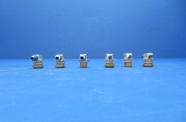 Cessna 310 / 310Q Oxygen Outlet Valve P/N C166006-0202 LOT OF 6 (0823-729)