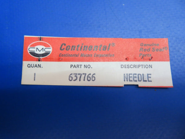 Continental Engine Drive Fuel Pump Needle P/N 637766 LOT OF 4 NOS (1122-668)