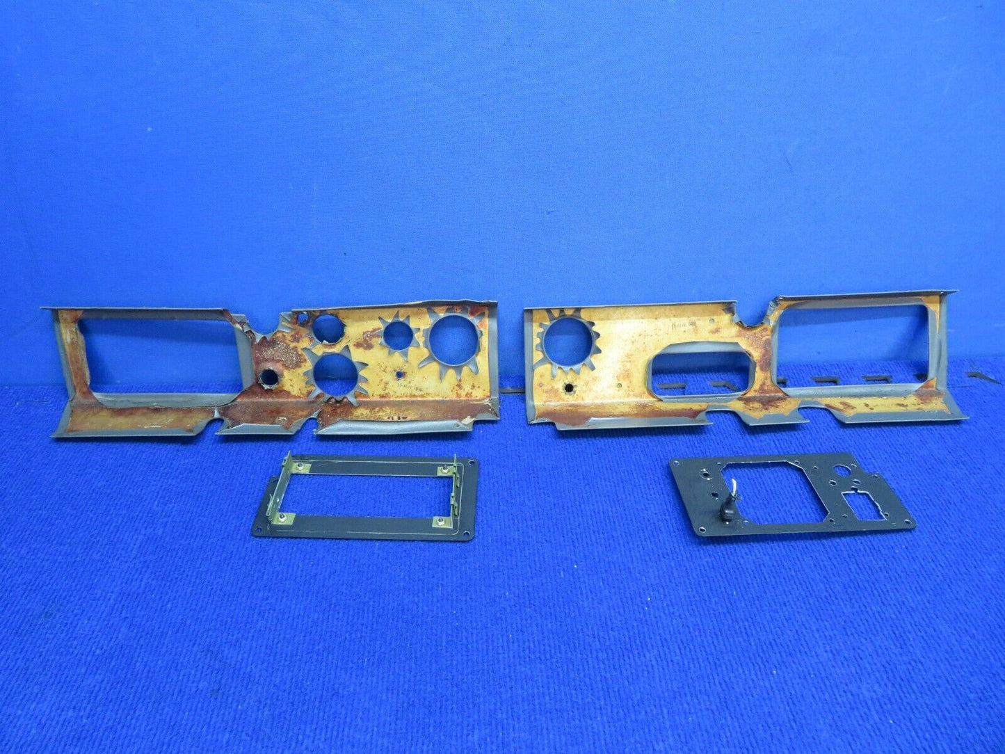 Socata TB-10 Instrument Panel LH & RH Sheathed Strip P/N 74025512 (0622-977)