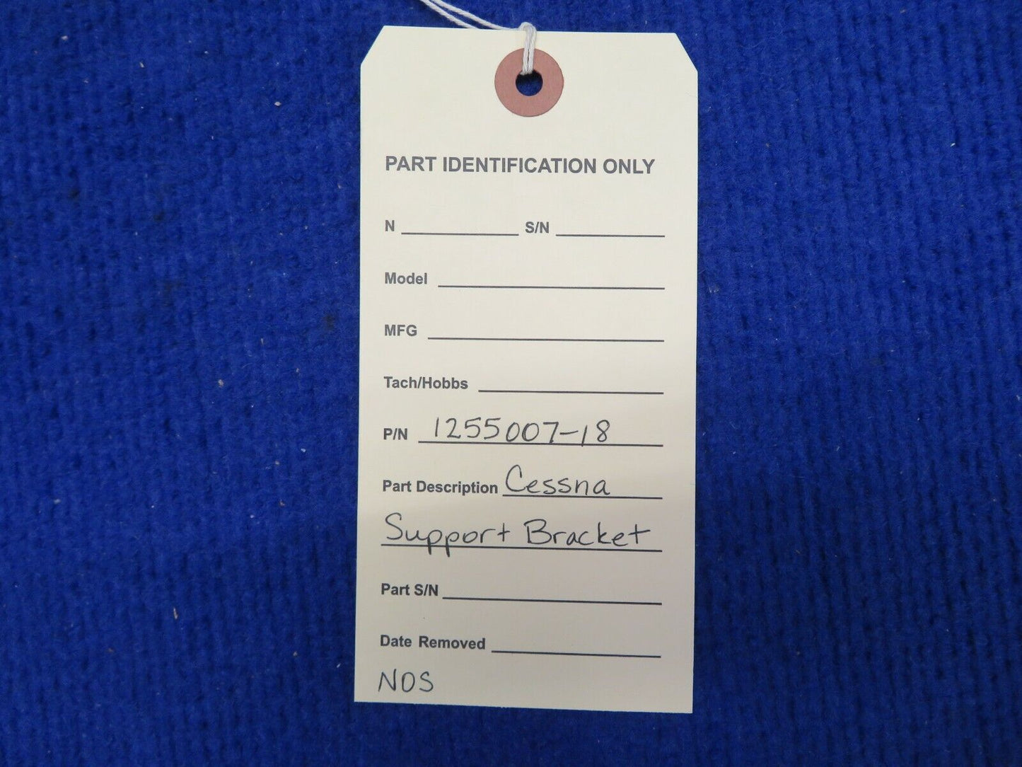 Cessna Support Bracket P/N 1255007-18 NOS (0522-740)