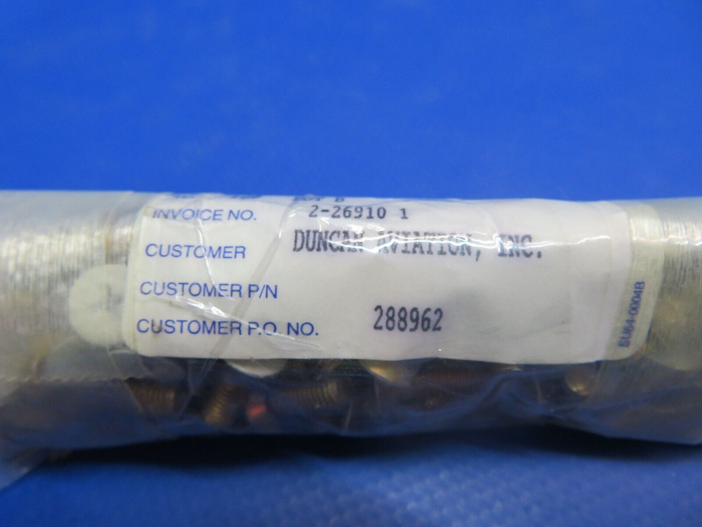 White Coated Machine Screw P/N NAS517-3-2 LOT OF 1000 NOS (1022-513)
