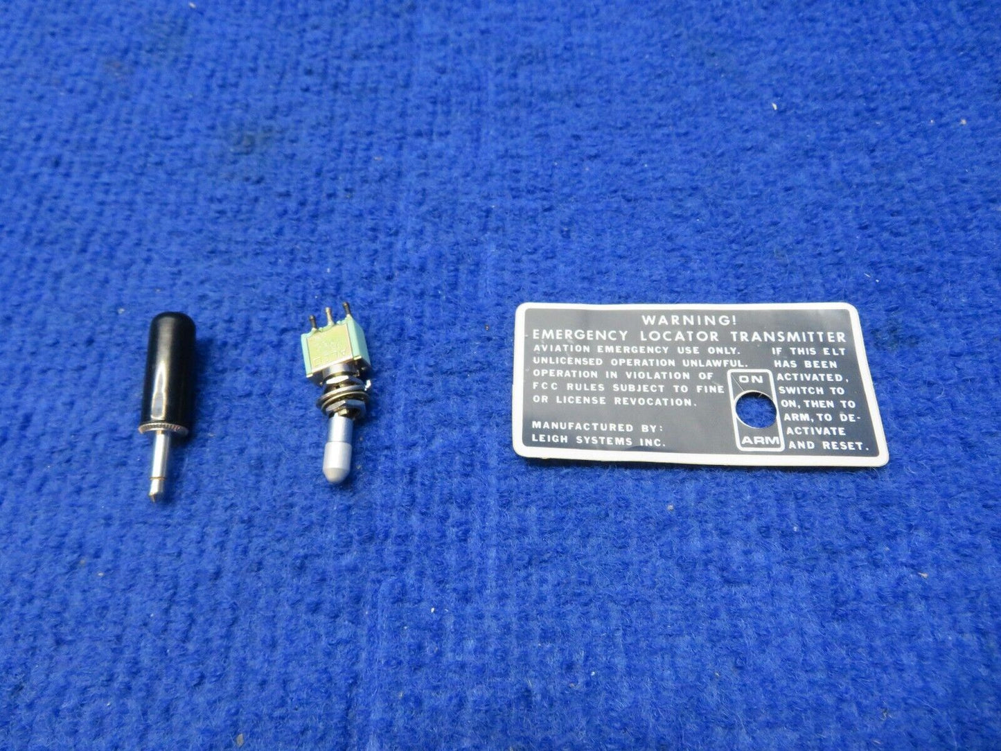 Leigh Systems ELT Remote Operation Accessory Kit P/N 04-02-002 NOS (0822-464)