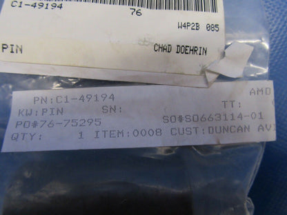 Dassault Falcon P/N C1-49194 NOS (0419-328)
