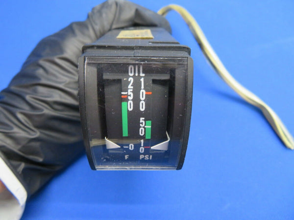 Edo Aire Oil Pressure & Oil Temp Gauge IUO78-101-1 Bellanca  (0820-10)
