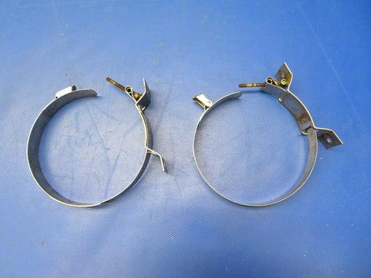 Cessna Oxygen Bottle Clamps P/N C166007-0101 LOT OF 2 (0821-829)