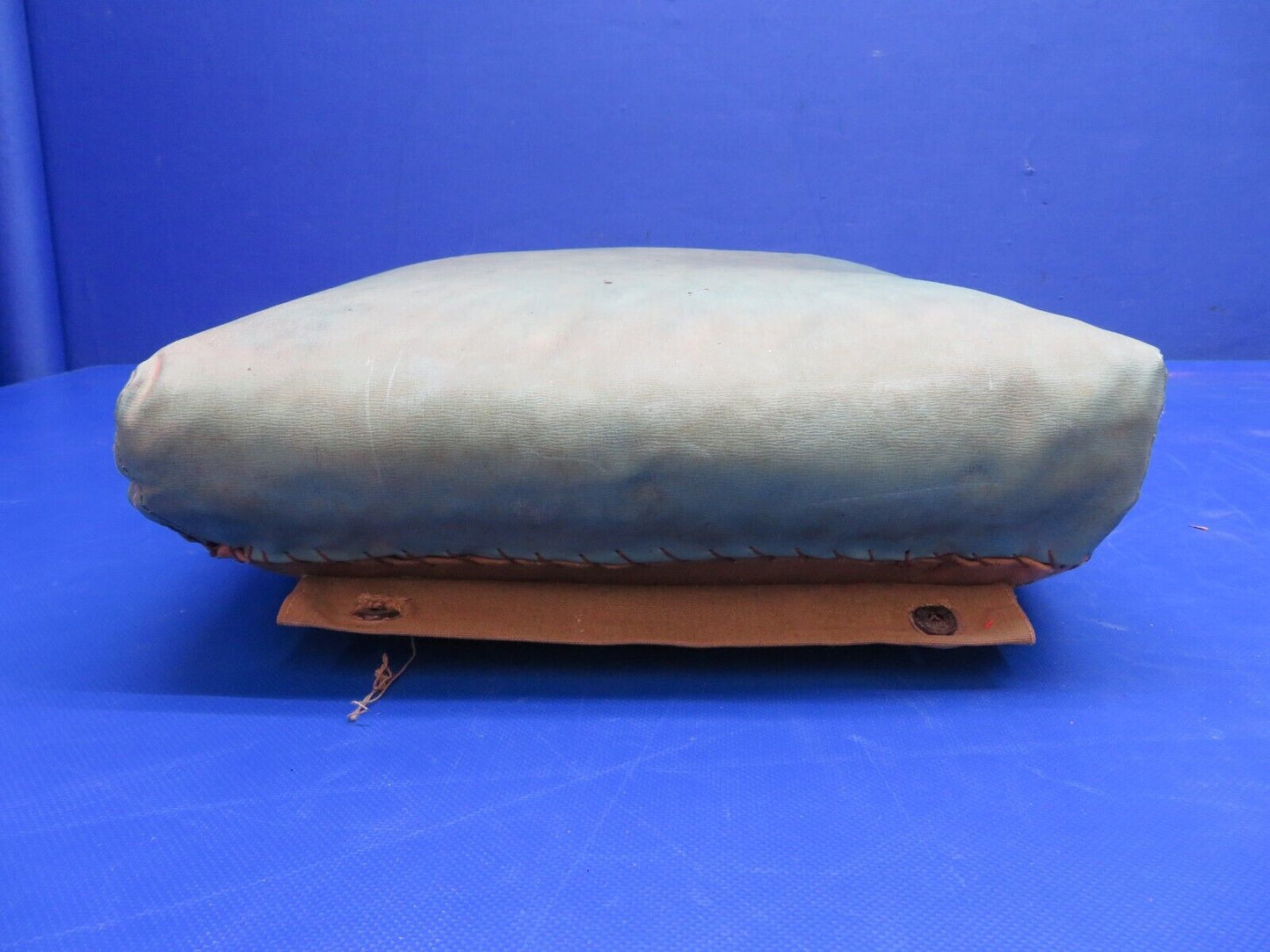 Cessna 140 Seat Assy P/N 0411735, 0411793 Green Vinyl (0224-1419)