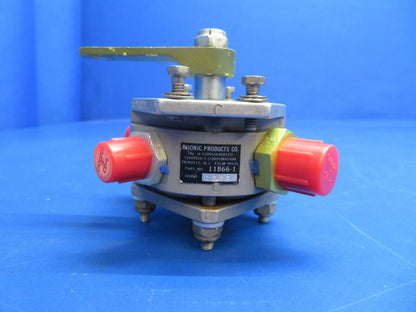 Piper Aerostar 602P Hydraulic Valve Assy P/N 980012-01, 11866-1 (0123-501)