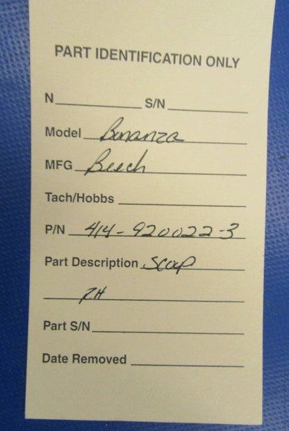 Beech Bonanza Scoop RH P/N 414-920022-3 (0918-46)