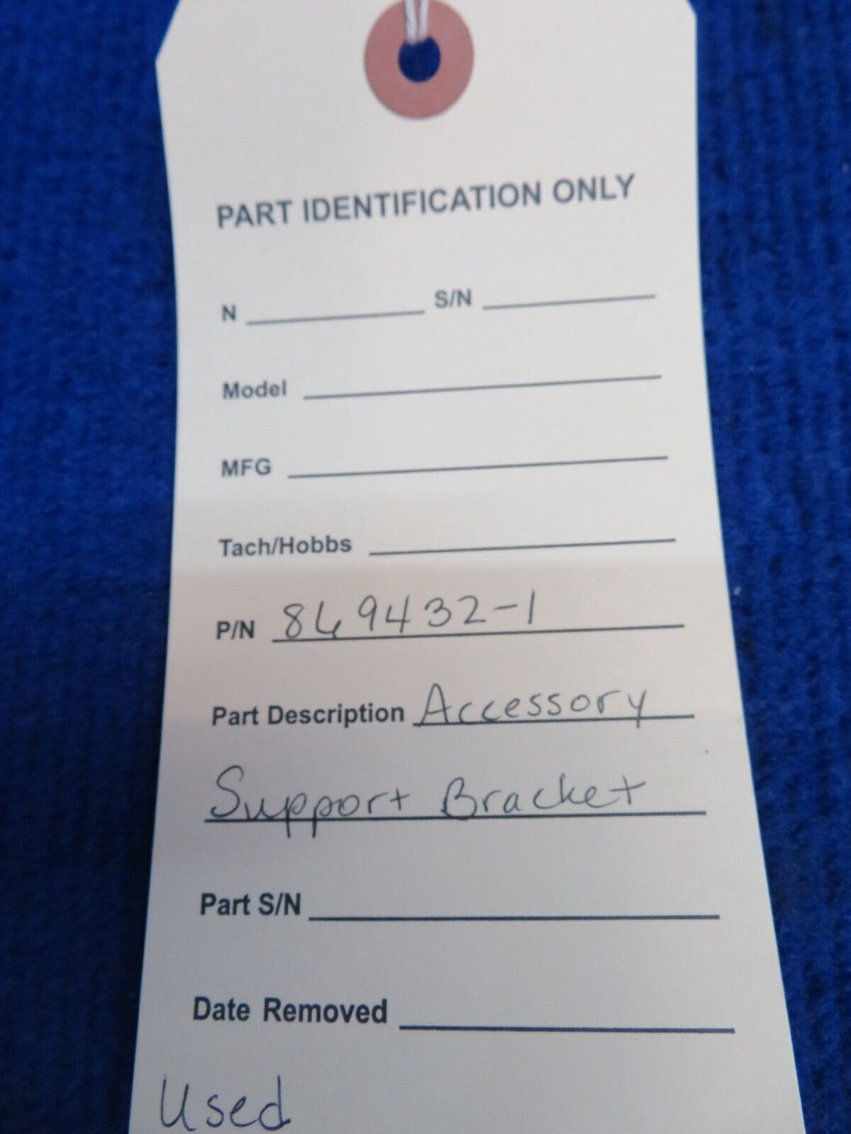 Accessory Support Bracket P/N 869432-1 (0822-360)