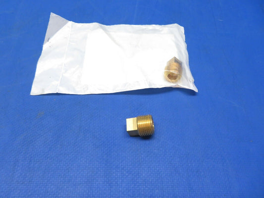 Continental Plug .38-18 NPT P/N 629518-3 LOT OF 2 NOS (1023-104)