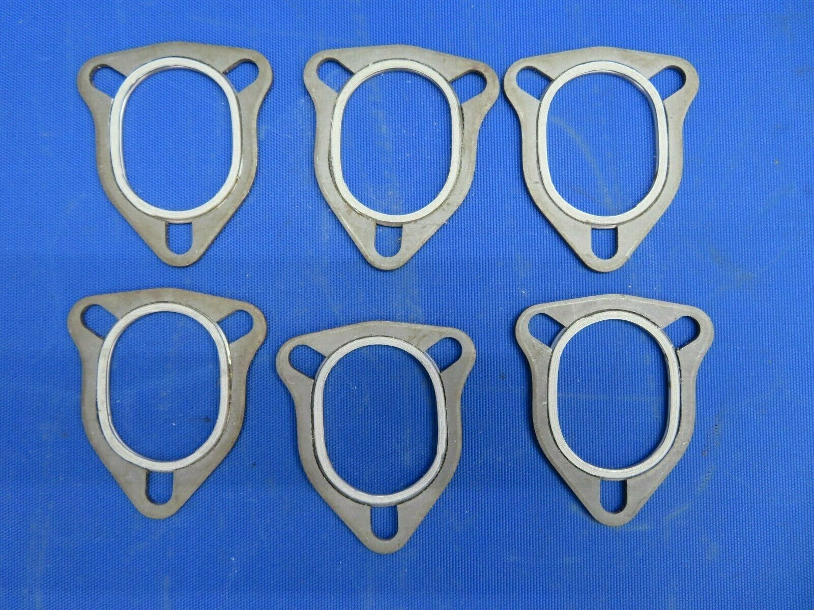 Lycoming Exhaust Flange Gasket LW-15486 LOT OF 6 (1120-09)