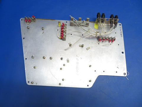 Piper Aerostar 602P Plate Assy Electrical System P/N 640076-11 (0123-987)
