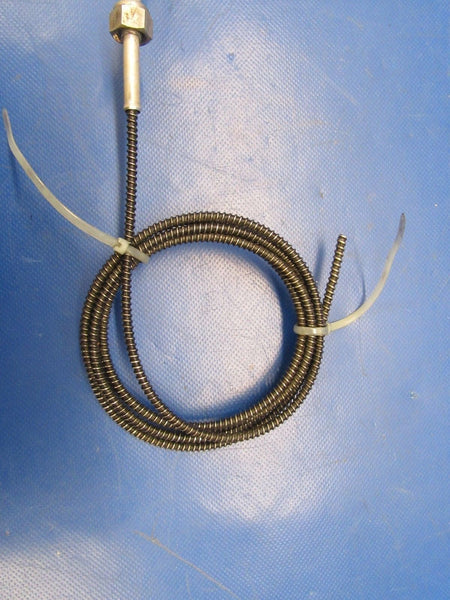 Early Cessna 310 Carb Control Conduit Cable & Rod Assy RH 085-0250-128 (1218-56)