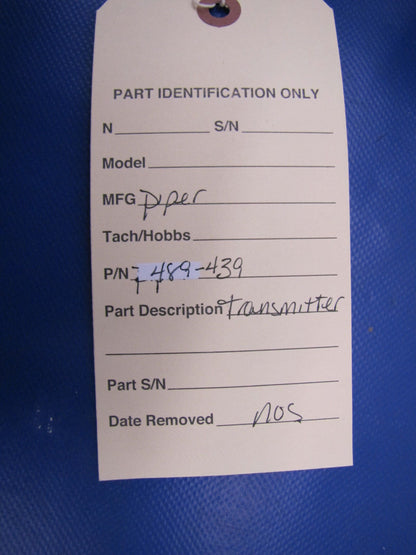 Piper Transmitter LOT OF 4 NOS P/N 489-439 (0317-274)