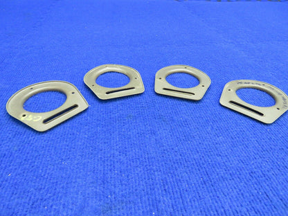 Piper Cover Assembly Air Vent Flange Olive Tone P/N 65735-19 LOT OF 4 (0222-388)