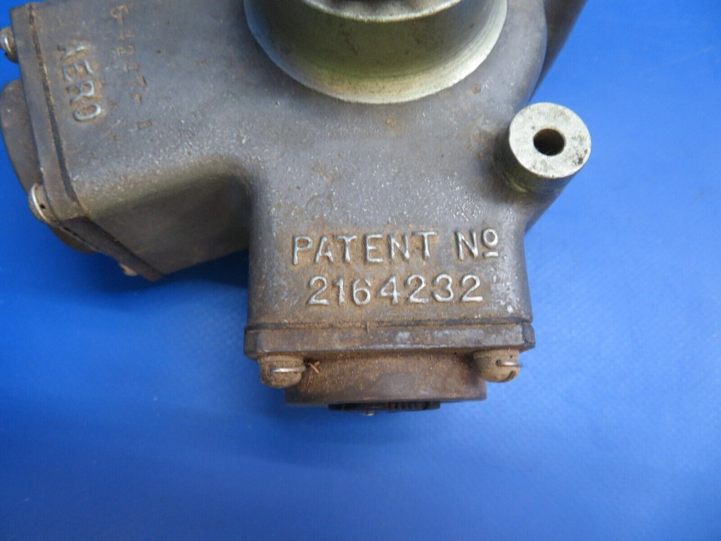 Aero Supply MFG Co. 1938/1939 Vintage Fuel Cock Assy P/N 14300 (1022-742)